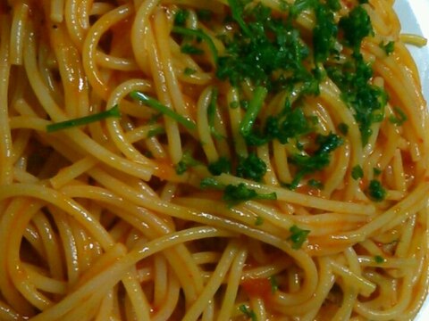 極太パスタでアラビアータ